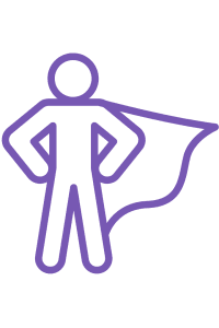 A feel good franchise that fits into your life. Hero with cape. A feel good franchise that fits into your life.